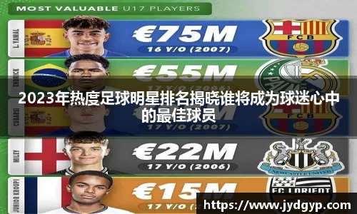 2023年热度足球明星排名揭晓谁将成为球迷心中的最佳球员